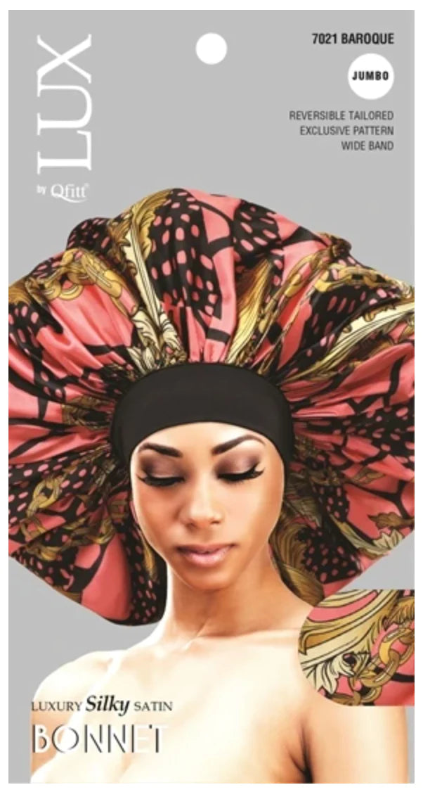 Qfitt LUX Silky Satin Jumbo Bonnet #7021