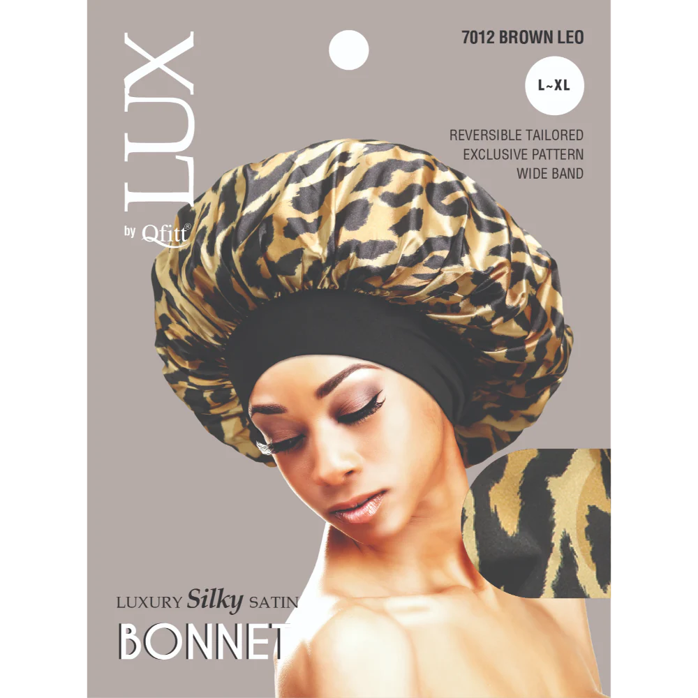 Qfitt LUX Silky Satin L-XL Bonnet #7012 – Gilgal Beauty