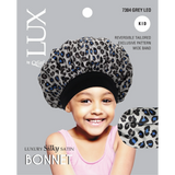 Qfitt LUX Kids Luxury Silky Satin Bonnet #7304