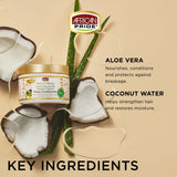 African Pride Moisture Miracle Aloe & Coconut Oil Deep Conditioner (12oz)