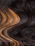 Sensationnel 13 X 6 Kinky Body Wave 14" Kinky Edges Textured Lace Wig