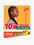 Sensationnel 10X X-Pression Pre-Stretched Braid 48"