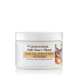 Creme Of Nature Butter Blend & Flaxseed Double Duty Stretch & Define Pudding (11.5oz)