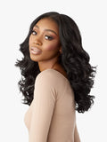 Sensationnel 13 X 6 Kinky Body Wave 18" Kinky Edges Textured Lace Wig