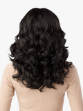 Sensationnel 13 X 6 Kinky Body Wave 18" Kinky Edges Textured Lace Wig