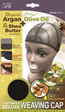 Qfitt Customized Deluxe Weaving Cap #840 Black - Gilgal Beauty