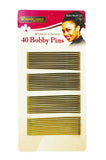 Magic Gold GOLD Bobby Pins - 40 Pieces - #0120 - Gilgal Beauty