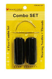 Magic Gold 4 Piece Weaving Needles & Threads Combo Set - Gilgal Beauty