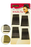 Magic Gold Small Bobby Pins - 80 Pieces - #1300 - Gilgal Beauty