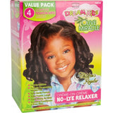 African Pride Dream Kids Olive Miracle No-lye Relaxer - Regular - 2 Application