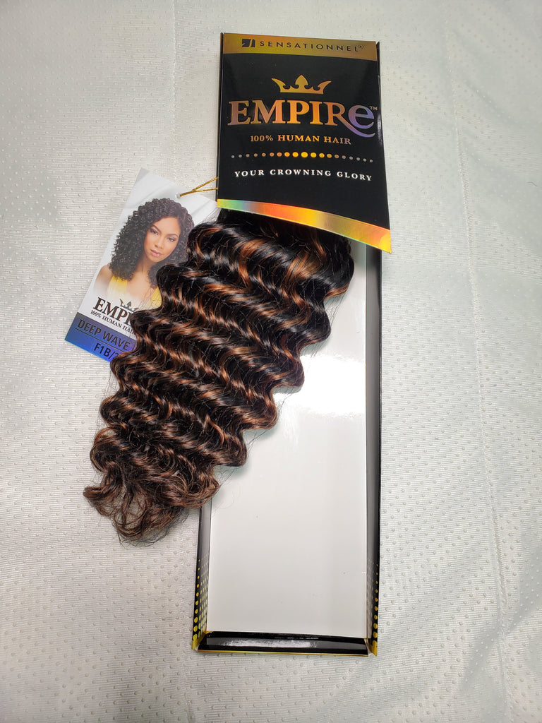 Sensationnel Empire DEEP WAVE 100% Human Hair Weave – Gilgal Beauty