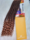 Magic Gold Tropical Curl 18" - Crochet Braid
