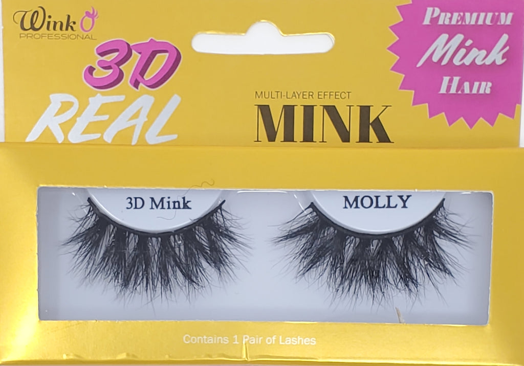 Wink O 3D Real 100% Mink Eyelashes