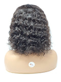 CJ Collection DEEP WAVE 12" 100% Virgin Human Hair 4 X 4 Lace Wig - Natural Color