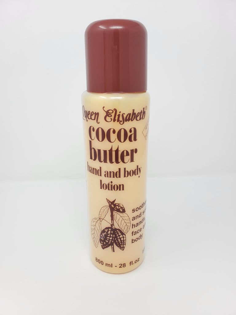 Queen Elizabeth Cocoa Butter Hand And Body Lotion  - 28oz