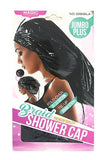 Magic Collection Braid Shower Cap #2284 Black - Jumbo Plus - Gilgal Beauty