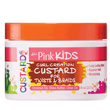 Pink Kids Curl Creation Custard For Twist & Braids (8oz)