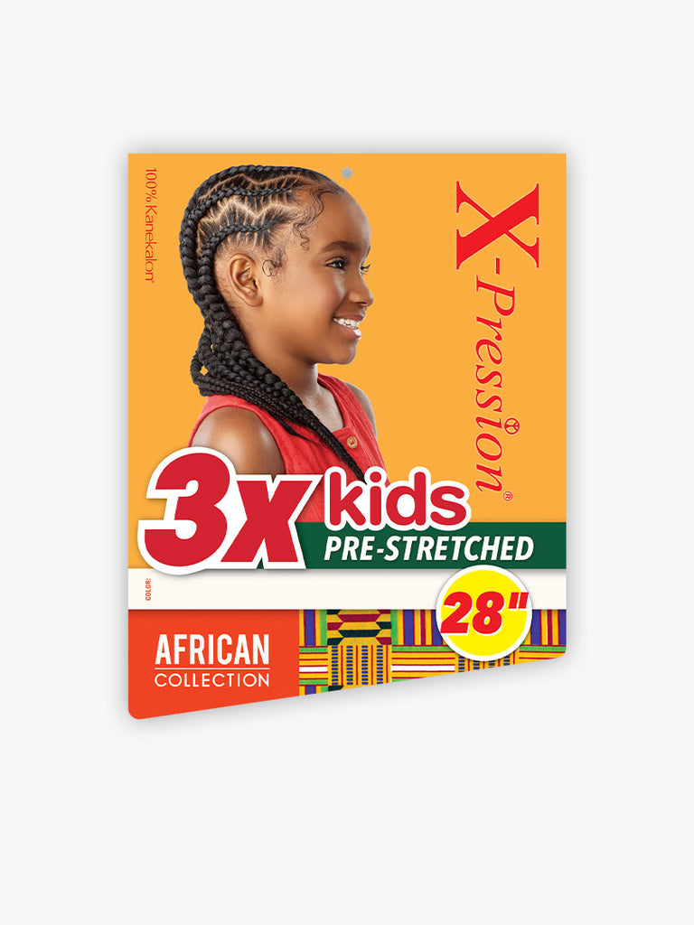 Sensationnel 3X X-Pression KIDS Pre-Stretched Braid 28"