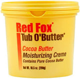 Red Fox Tub O' Butter Cocoa Butter Moisturing Cream (10.5oz) - Gilgal Beauty