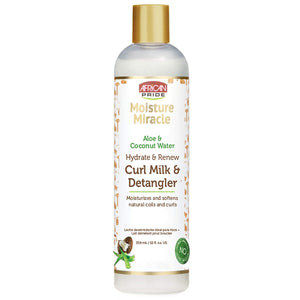 African Pride Moisture Miracle Curl Milk & Detangler (12oz)
