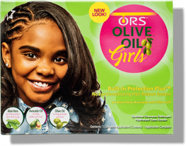 ORS Olive Oil Girls No-Lye Conditioning Hair Relaxer System Kit