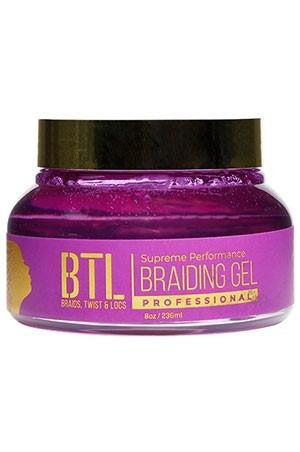 BTL (Braids, Twist & Loc) Braiding Gel - Supreme Performance - 8oz - Gilgal Beauty
