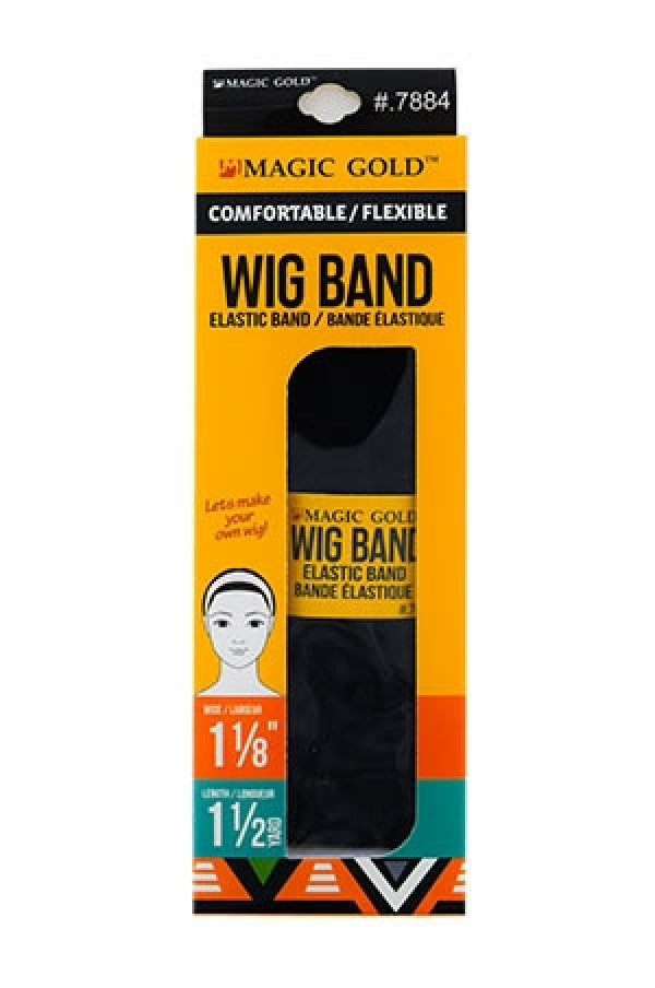 Magic Gold Elastic Wig Band #7884 Black