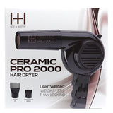 Hot & Hotter Ceramic Pro 2000 Hair Dryer #5855