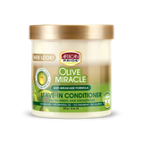 African Pride Olive Miracle Leave-in Conditioner Cream (15oz)