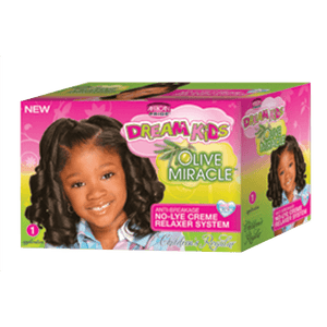 African Pride Dream Kids Olive Miracle No-lye Relaxer - REGULAR