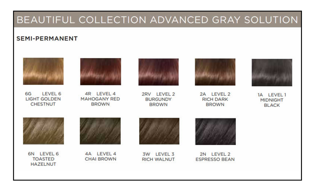 Clairol Beautiful Collection Advanced Gray Solution - Semi-Permanent Color