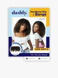Sensationnel Dashly Headband Wig & Bangs HBB Unit 03