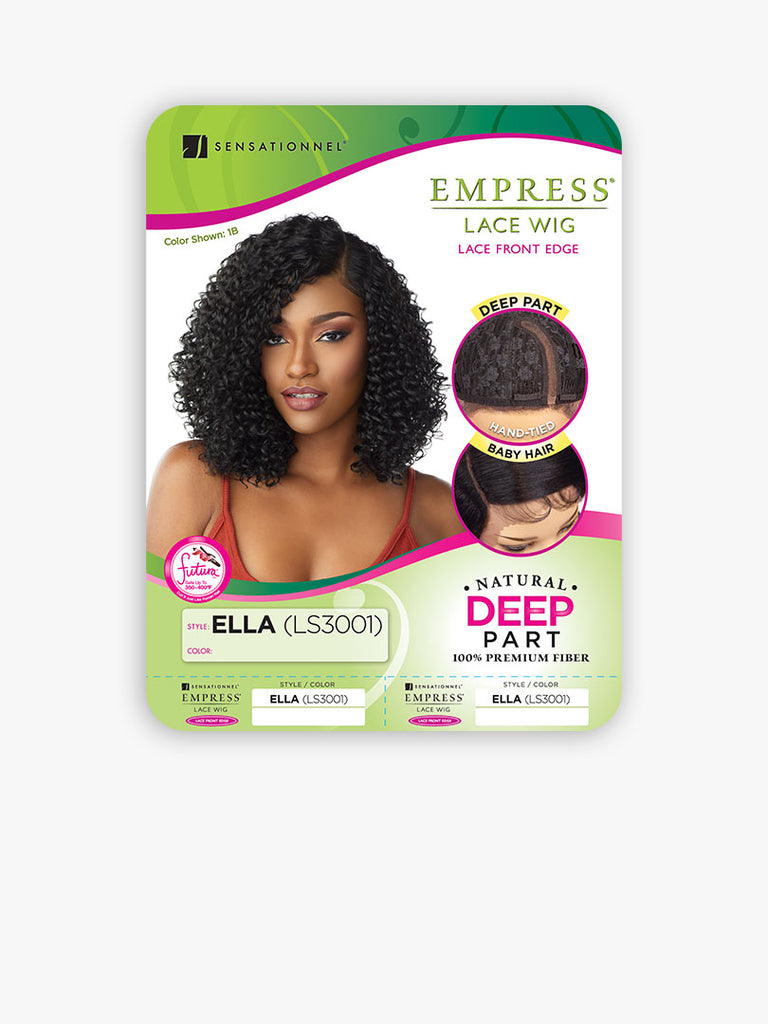 Sensationnel ELLA Natural Deep Part Empress Lace Wig