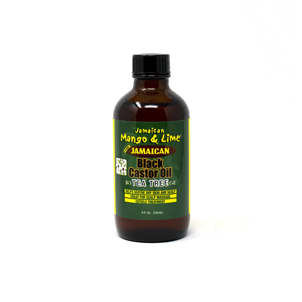 Jamaican Mango & Lime Jamaican Black Castor Oil - Tea Tree (4oz)