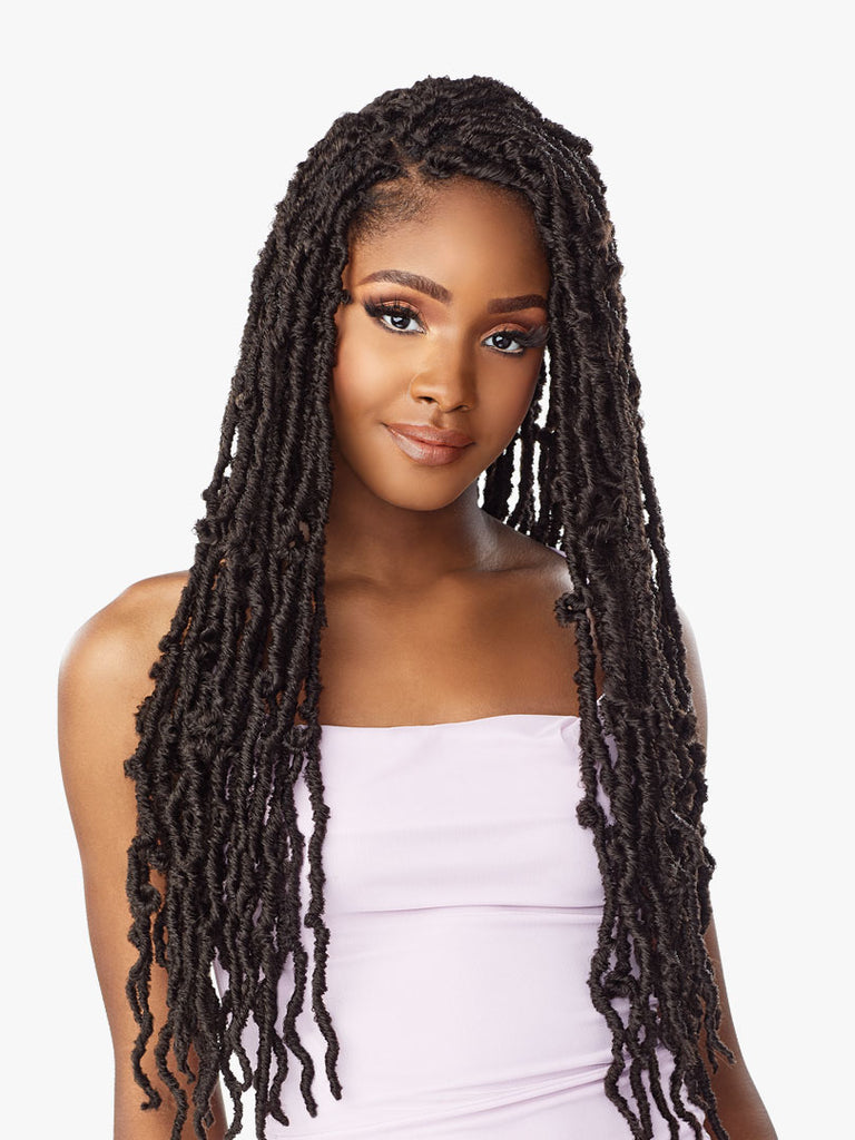 Less than 2hrs, Fast distressed Locs technique on Fine hair, Long faux locs  beginners