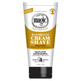 Magic Razorless Cream Shave - For Bald Head Maintenance (6oz)