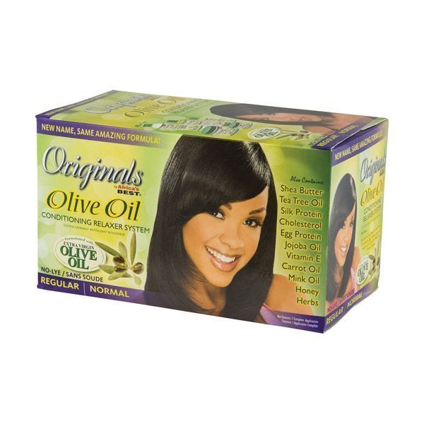 Africa's Best Originals Olive Oil No-lye Relaxer Kit - Regular Strength