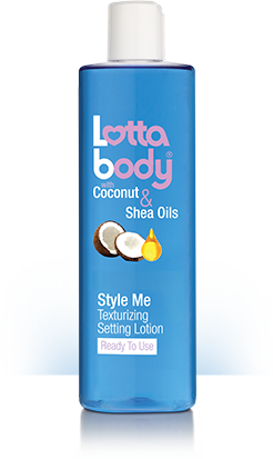 Lottabody Coconut & Shea Oils Style Me Texturizing Setting Lotion - 12oz