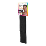 Touch Down Wig Band With Adjustable Velcro Buckle #TWB001 Black