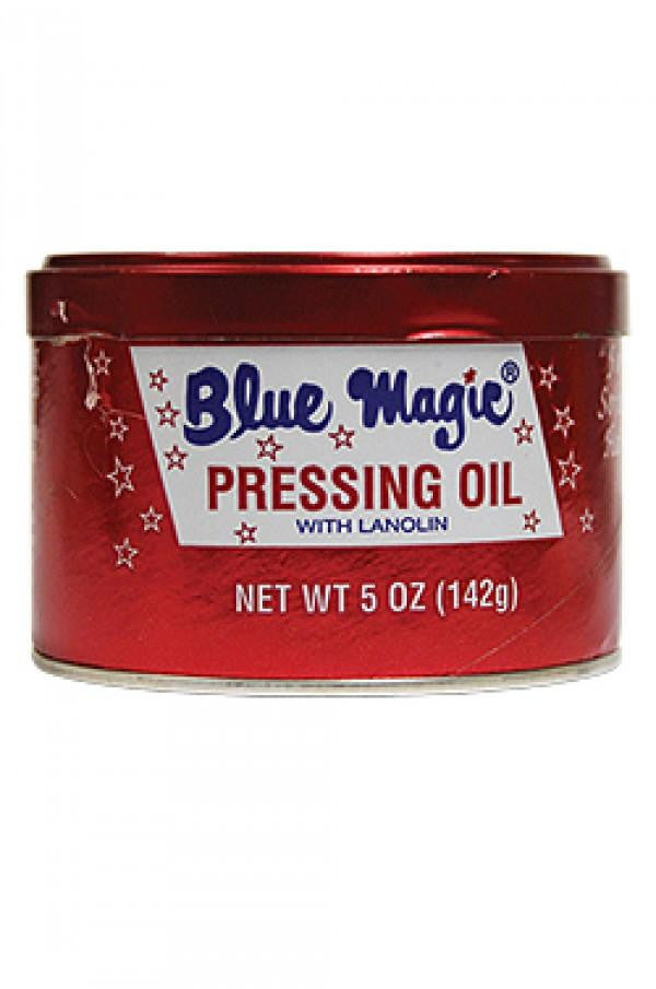 Blue Magic Pressing Oil With Lanolin (5oz) - Gilgal Beauty
