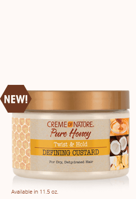 Creme of Nature Pure Honey -Twist & Hold - Defining Custard (11.5oz)
