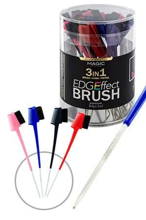 Magic Collection 3-IN-1 Edges Brush, Comb & Pin - Gilgal Beauty