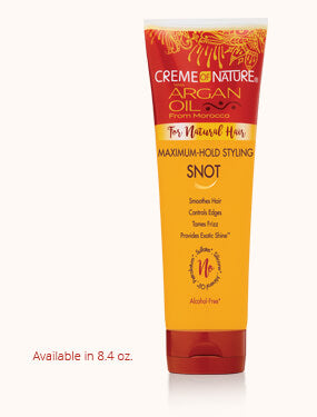 Creme of Nature Argan Oil Maximum Hold Styling Snot (8.4oz)