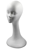 Magic Gold Mannequin Foam Head - Long Neck