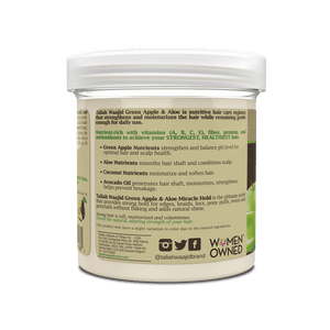 Taliah Waajid Green Apple & Aloe Nutrition Miracle Hold Gel (16oz)