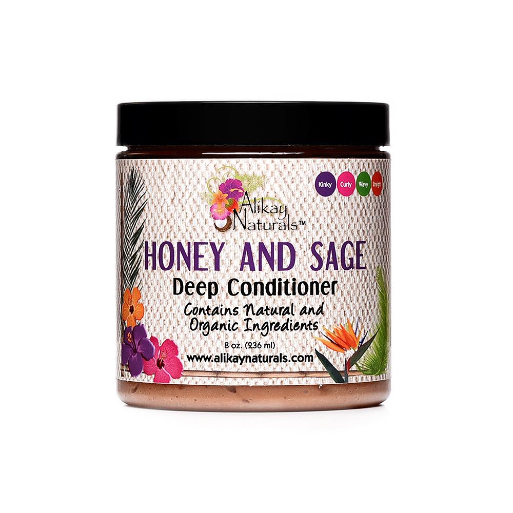 Alikay Naturals Honey And Sage Deep Conditioner (8oz)