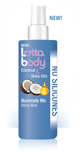 Lottabody Coconut & Shea Oils Illuminate Me Shine Mist - 4oz