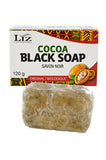 Liz Professional Cocoa Black Soap (120g)
