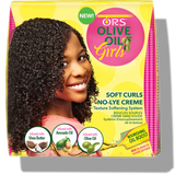 ORS Olive Oil Girls Soft Curls No-Lye Creme Texture Softening System Kit