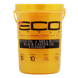 Eco Style GOLD - Olive Oil, Shea Butter, Black Castor Oil & Flaxseed Styling Gel